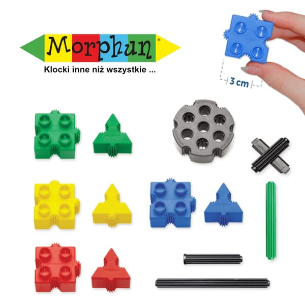 Morphun Vehicles 280 kpl. - Rakennuspalikat
