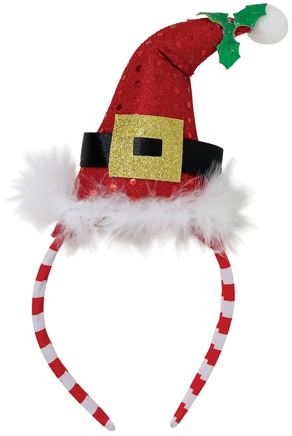 Julepandebånd Julemandens hue