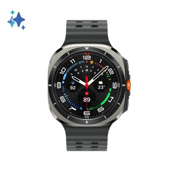 Samsung Galaxy Watch Ultra LTE 47mm smartwatch titanium sølv