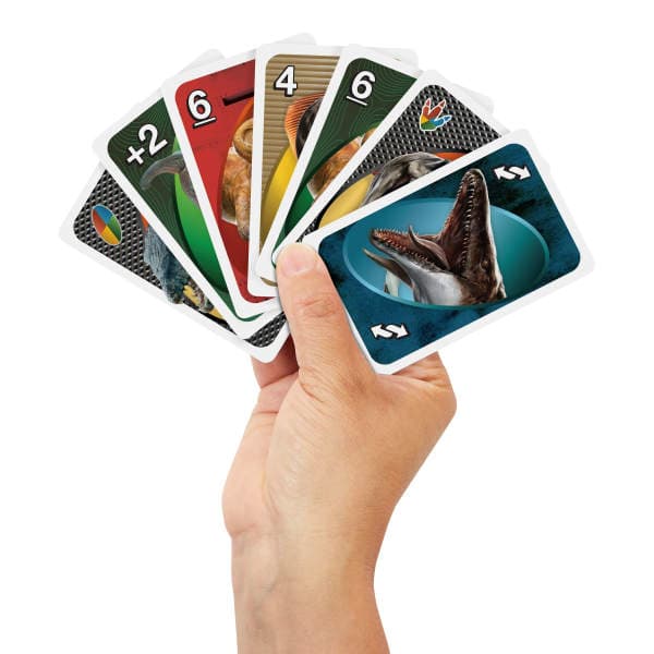 MATTEL Uno - Jurassic World - Återfödelse JFT28