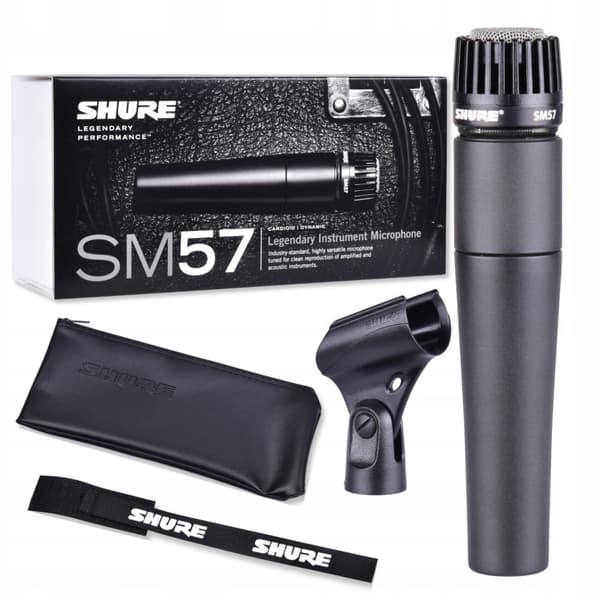 Shure SM57-LCE - Dynaaminen, kardioidi mikrofoni