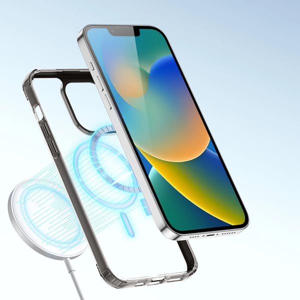 Dux Ducis Clin2 iPhone 14 Plus magneettikotelo MagSafe harmaa