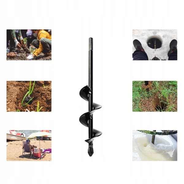 BOR BOR FÖR PLANTERING JORD JORD 4 CM 22 CM 4/22