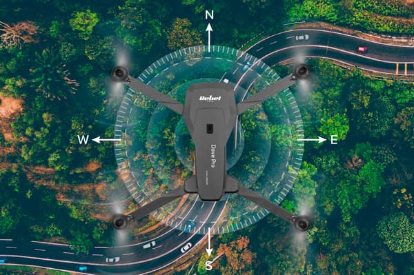 Dove PRO drone, HD-kamera + controller