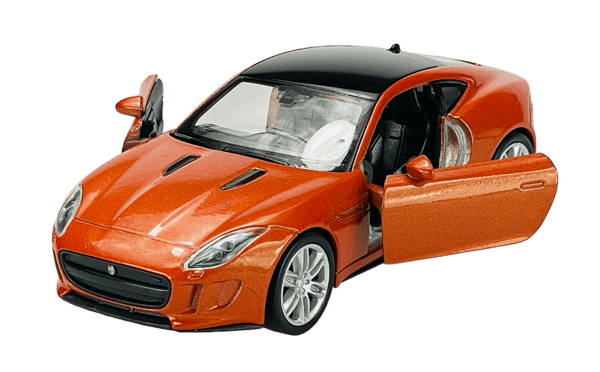 Welly Jaguar F-type oranssi 1:34 43699