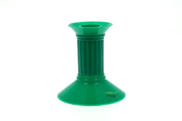 Muovinen kynttilänjalka 10 cm 1 kpl vihreä