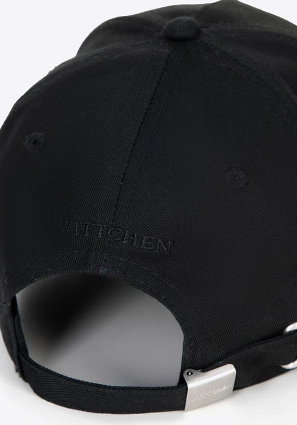 Wittchen Herr Bomulls Basebollkeps Unisex Svart Svart Bomull
