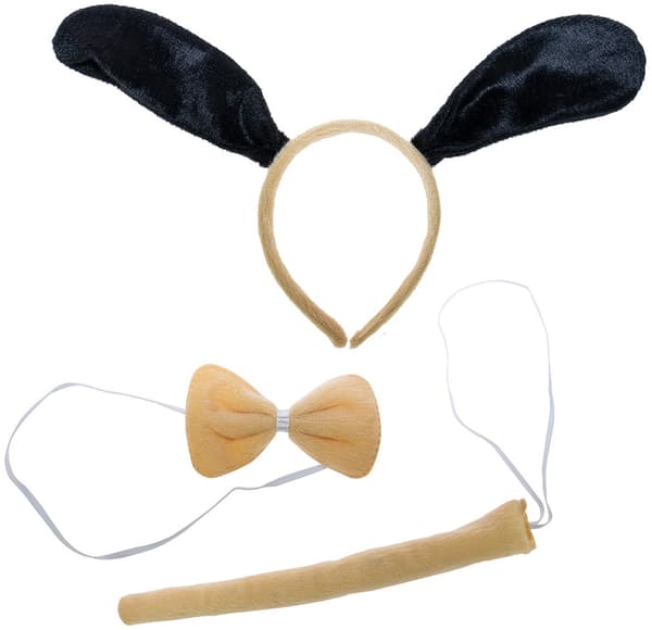 HUNDE Kostume Sæt Pandebånd Hale Butterfly