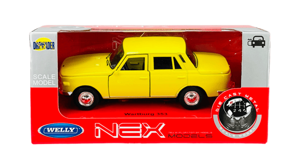 WELLY WARTBURG 353 GUL 1:34 43793