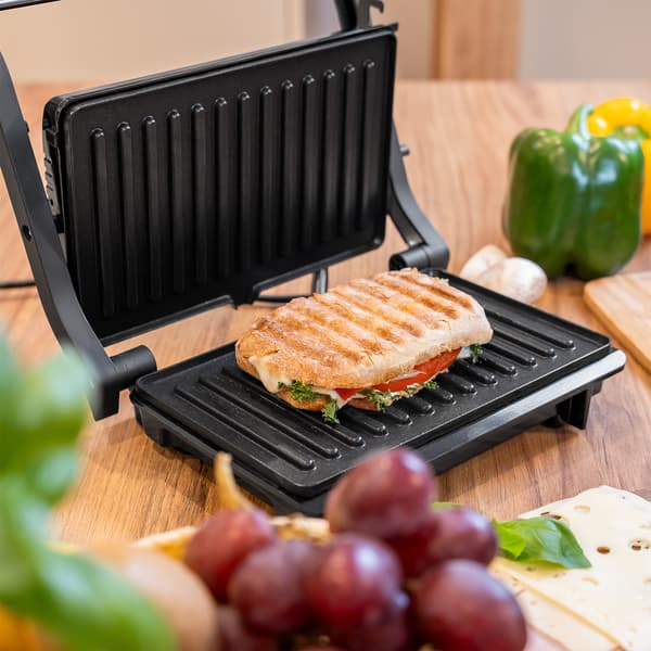 Teesa panini-grilli voileipägrilli 1000W 3 asentoa