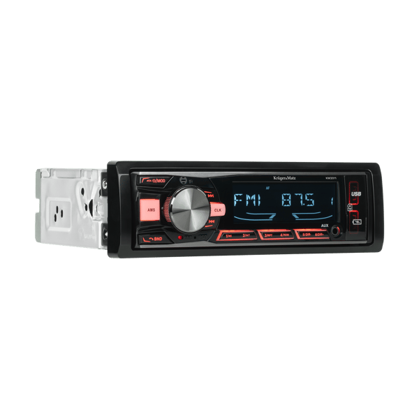 Radio samochodowe Bluetooth Kruger&Matz 1 DIN USB AUX PILOT microSD