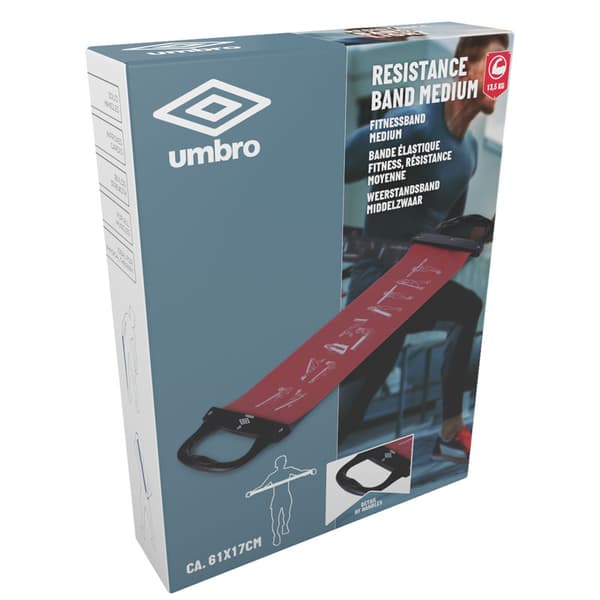 Umbro - Mellanstort Resistensband (Rött)