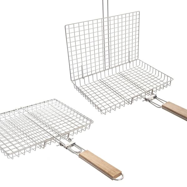 Grillkurv metal 32x49 cm