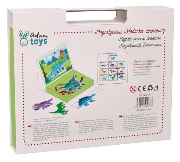 Magneettinen palapeli - Dinosaurukset