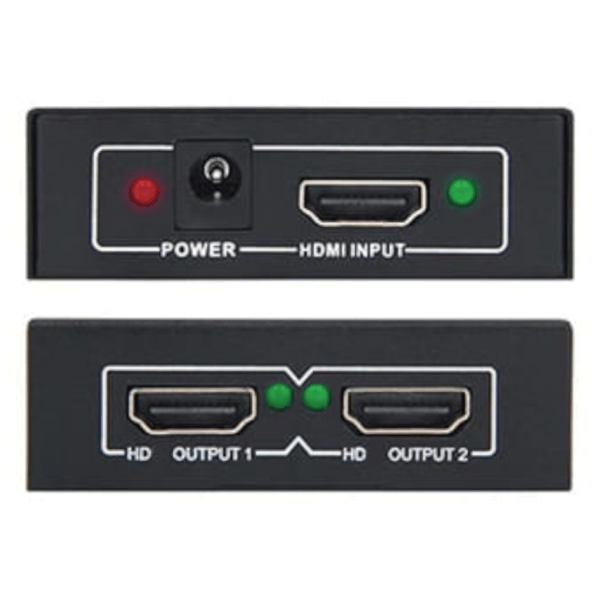 Video splitter 1x2 HDMI 4Kx2K 3D videokloning UHD