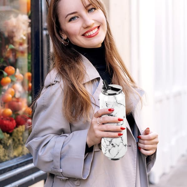 Termokrus dåse marmor 700 ml