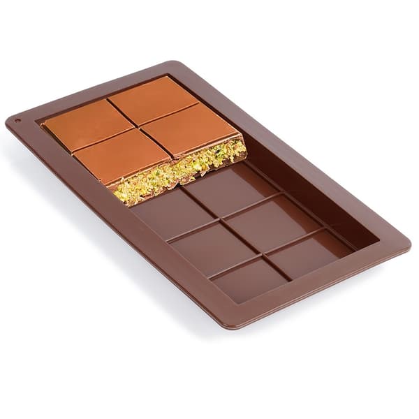 Silikoneform til chokolade Dubai 25x13,5 cm