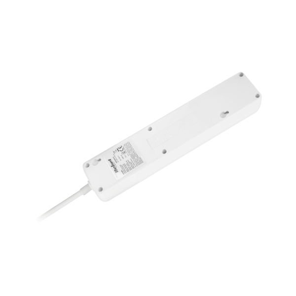 Strömställ 3m 3 uttag 2xUSB 3x1,0mm2 Rebel