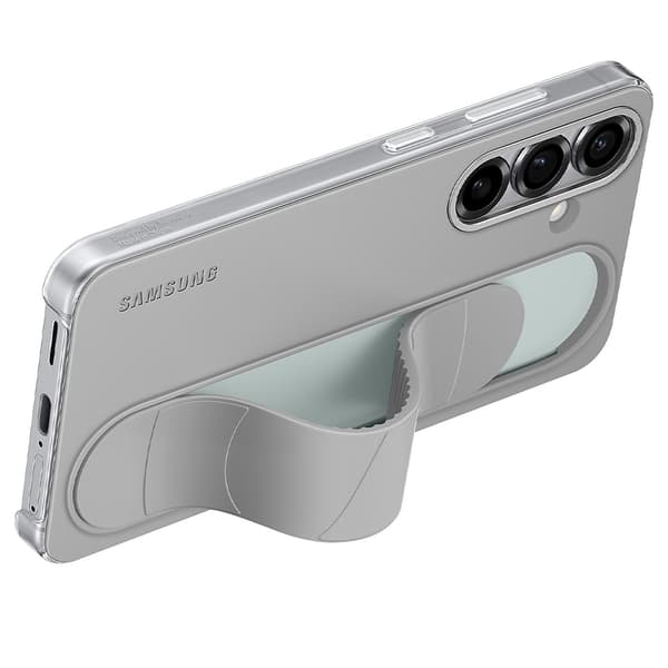 Samsung Standing Grip Cover til Galaxy S25 Grå