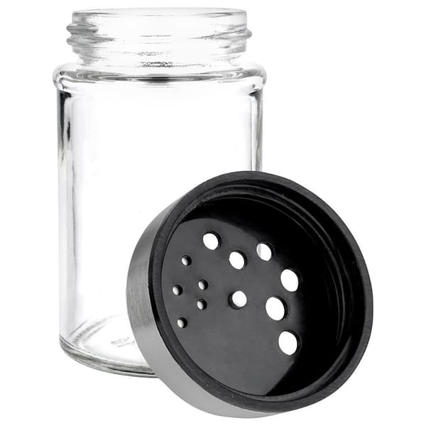 Glas krydderibeholder med si 100 ml