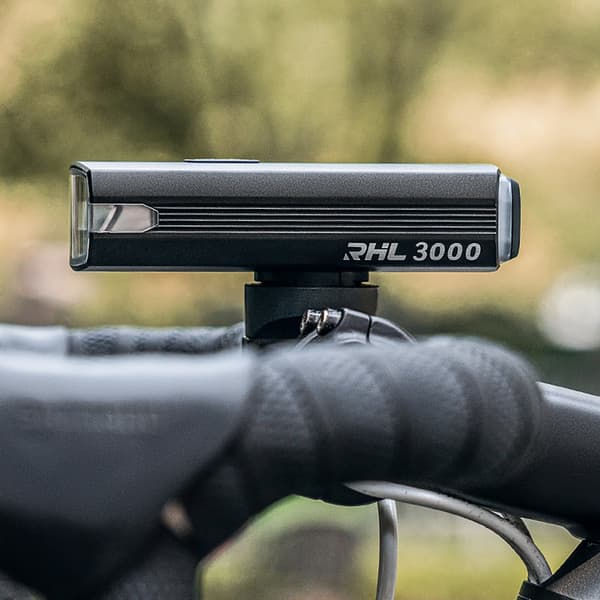 Wozinsky Forlygte til Cykel + USB-C Kabel (3000 lm) - Sort