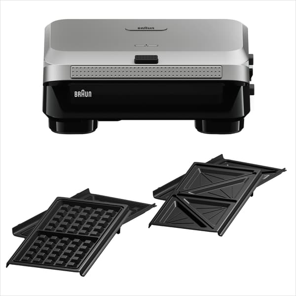 Braun SM5005 sandwich-maker og vaffeljern 2-i-1