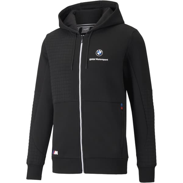 Puma BMW MMS FULD-ZIP Herrehættetrøje Sort 53118701 R M