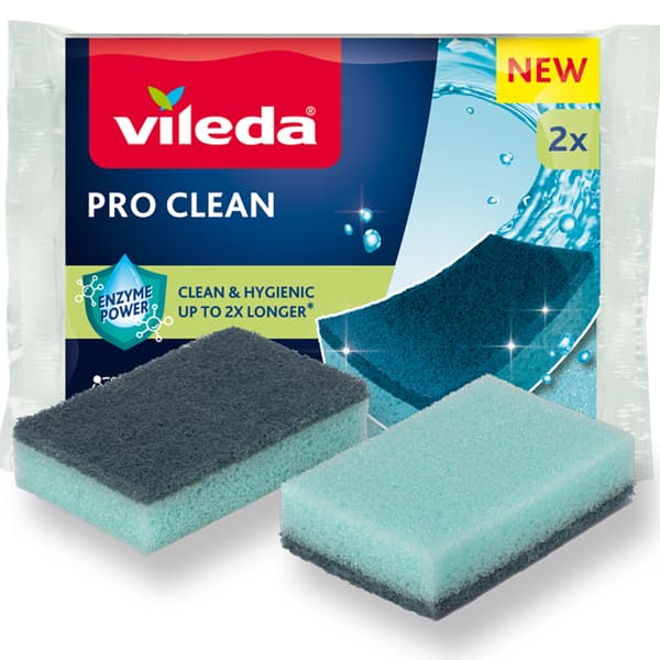Vileda Pesulapu entsyymeillä Pro Clean 2 kpl