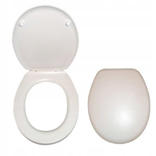 Yucca universal toalettsits, vit