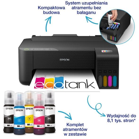EPSON EcoTank L1270 mustesuihkutulostin