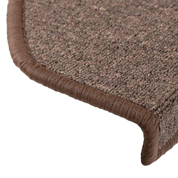 vidaXL Trappsteg, 10 st, 65x24x4 cm, Kaffebrun