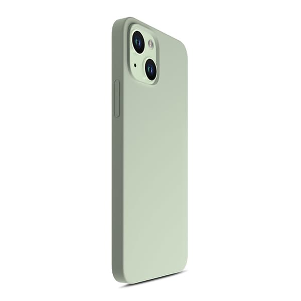 Apple iPhone 15 - 3mk Hardy Silikon MagCase Grön
