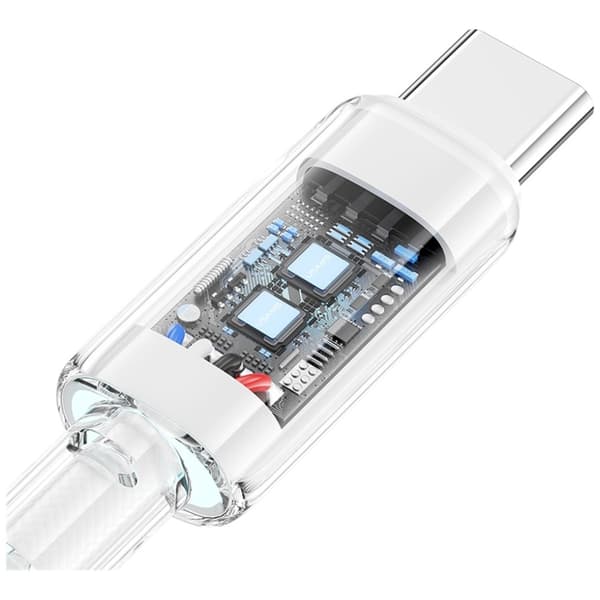USAMS Cloud Series US-SJ658 6A USB-A til USB-C kabel 1,2m sort