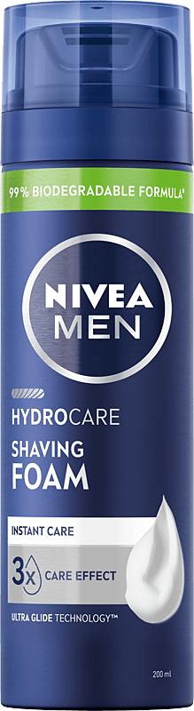 NIVEA Protect & Care suojaava partavaahdotus 200 ml