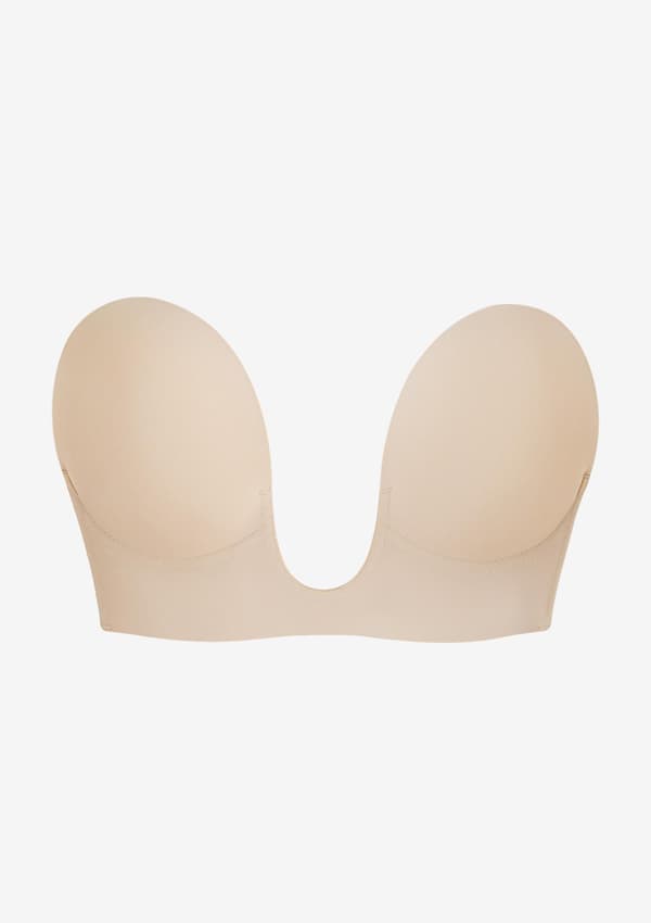 Beige itsekiinnittuvat rintaliivit Magic Bra Poupee Marilyn B