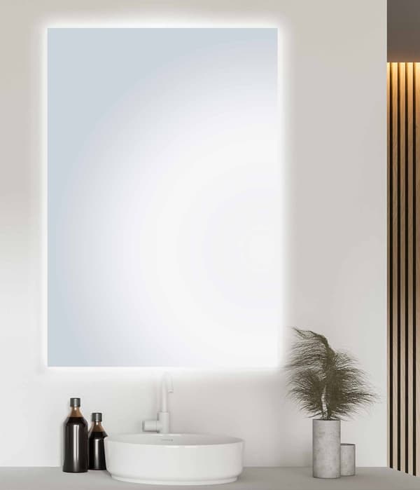 LED-VALAISTETTU PEILI LUNA 60x80