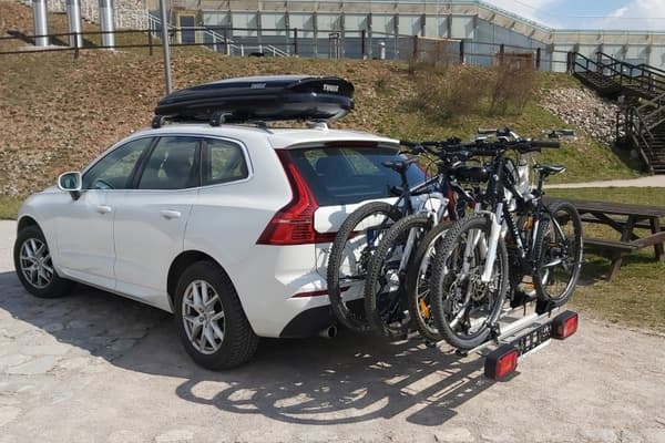 Amos Giro 4 cykelplatform til 4 cykler - 13PIN