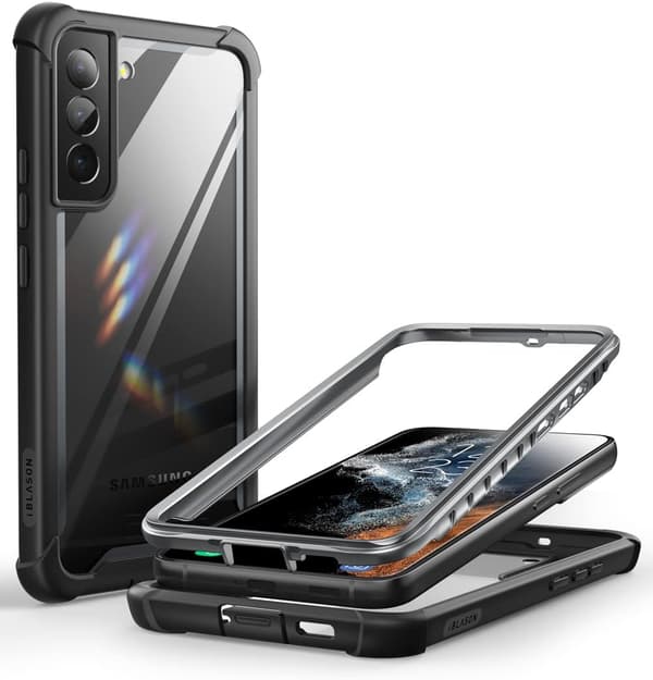 SORT BUMPER ETUI TIL SAMSUNG GALAXY S22+