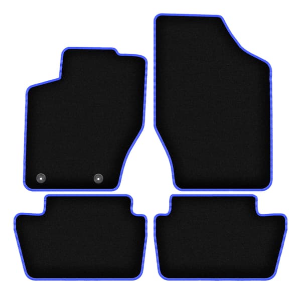 bilmåtter CARLUX-BLUE til Citroen C4 I coupe, hatchback (2004-2010)