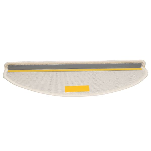 vidaXL Trappsteg, 10 st, 65x21x4 cm, Vit