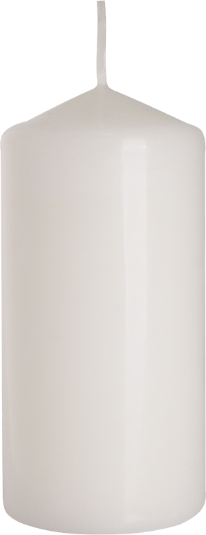 HVID Cylinderlys Kommunion Bryllup BISPOL 6x12cm
