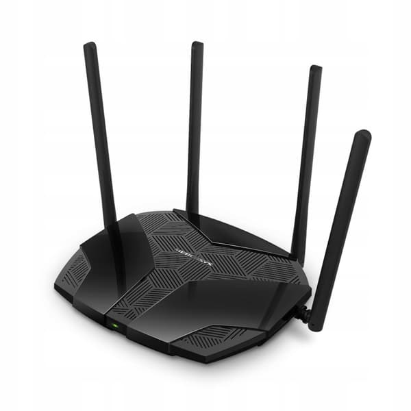 Mercusys MR70X -reititin, Wi-Fi 6, 1775 Mbps, musta
