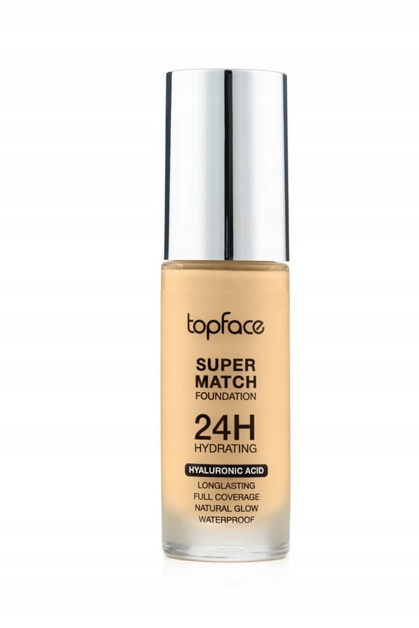 Topface - Super Match Foundation 24H 007 Varm Mandel 30ml