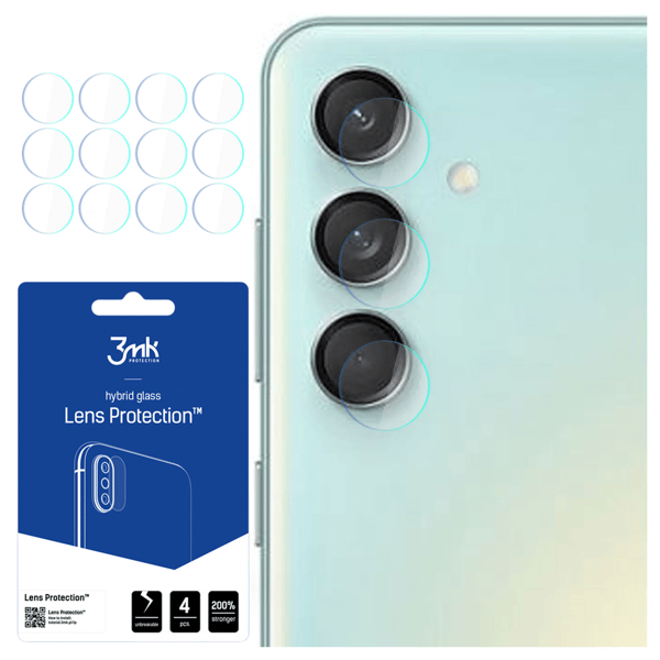 Samsung Galaxy M55 - 3mk linssinsuoja