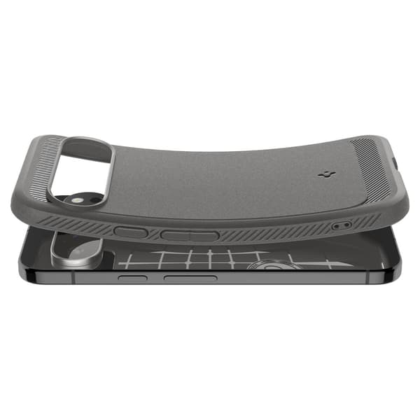 SPIGEN RUGGED ARMOR GOOGLE PIXEL 9 PRO XL -ÄLYPUHELIN, MARMORINHARMAA