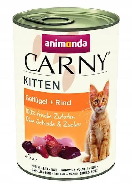 Animonda Carny vådfoder til killinger til katte 12x400g
