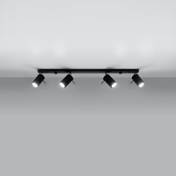 MIRAX 4 GU10 LOFTSLAMPE SORT LUMILO 03.147.32