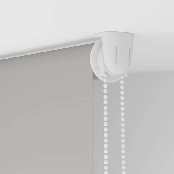 vidaXL Duschrullgardin 100x240 cm Tygbredd 96 cm