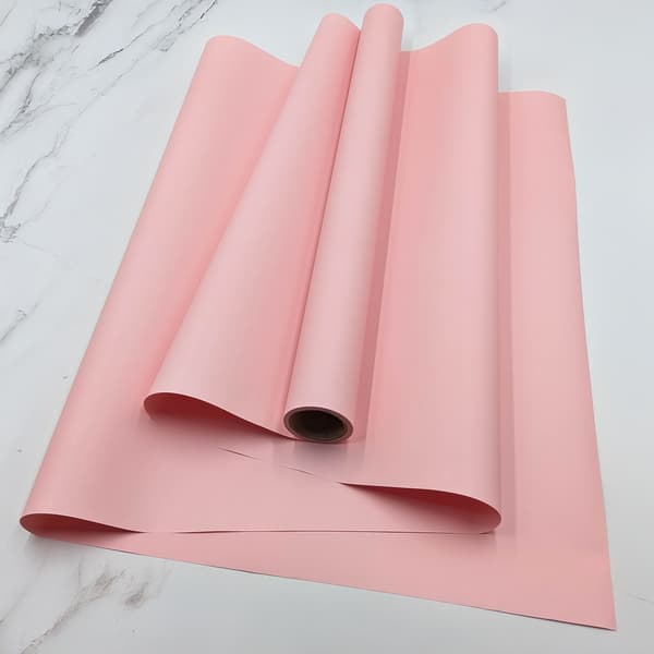 Blomfolie - "Elegant" Rosa - Rulle 58cm x 10m