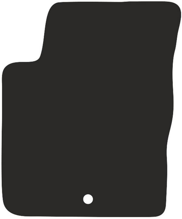 Polyamid gummierad förarmatta för Kia Picanto I hatchback 2003-2011